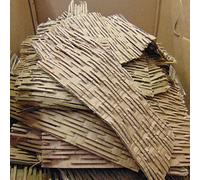 Trade-Shop Cardboard Packing Material, 112 Liters, 8 kg, Absorbent, Low-Dust