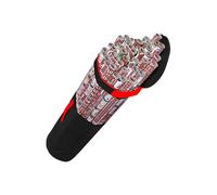 Packaging Paper Organizer - 40 Inch Clear Paper Holder | Packaging Paper Container for Thanksgiving, Halloween, Event 600D Oxford Fabric Double F