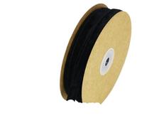 Packaging Ribbon 3pc (10 Meters/roll) 10mm Velvet Ribbon Lace Ribbons Wrapping Decoration Handmade Holiday Party(Black)