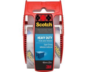 Packaging Tape Extra Resistant in Hand Dispenser Transparent 1 Roll 48 mm x 20 m