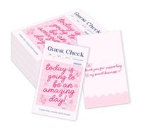 Packaging Thank You Cards 50-Pack, 3.5x2.1" Double-Sided Inserts - A11