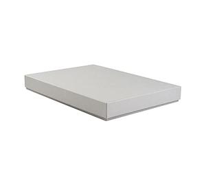 Packaging World A4 Luxury Rigid Presentation Stationery Gift Box 35mm (Grey)