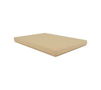 Packaging World A5 Luxury Rigid Presentation Stationery Gift Box (A5-238x173x20mm, Kraft), Large Letter Size