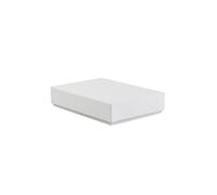 Packaging World A6 Luxury Rigid Presentation Stationery Gift Box 35mm (White)