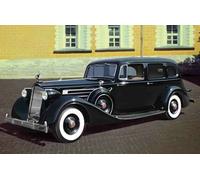 Packard Twelve Model 1936 WWII Soviet Leader's Car + 5 Passengers 1:35 Model Kit