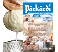 PACKARDI Cheesecloth 2 Meter / 22 Sq. Ft - Muslin Cloths for Cooking, Grade 90+ Reusable and Washable Cheese Cloths for Straining, 100% Unbleached Pure Cotton Lint Free
