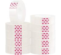 Packatape Cellotape 10 Clear Transparent Tape Rolls | 15mm x 33m | Sticky Tape | Ideal for Gift Wrap Christmas Birthday Home Office School