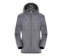 Packaway Waterproof Jacket Womens Waterproof Jackets for Women Quick Dry Two Pockets Packable Rain Jackets for Ladies Suitable Outdoor Travel Hiking Camping Black