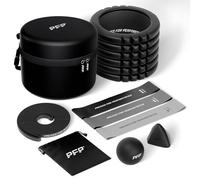 Packed for Performance Mobility Pack, 6-Piece Workout Set - at Home & On-The-Go Exercise Recovery Tools - Foam Roller, Extended Performance & Mini Resistance Band, Massage Tool & Carry Case with Clip