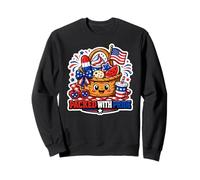 Packed With Pride Kawaii 4th of July Picnic Sweatshirt