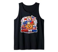 Packed with Pride Kawaii 4th of July Picnic Tank Top