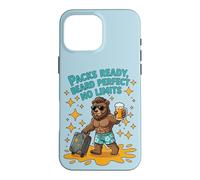 Packes Ready Beard Perfect No Limts Bear Men Trip Summer Case for iPhone 16 Pro Max