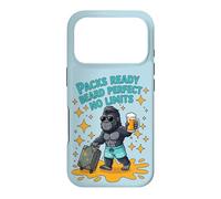 Packes Ready Beard Perfect No Limts Gorilla Men Trip Summer Case for iPhone 17 Pro