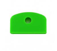 Packet of 5 units of Large Square Headed Identifying Key caps for Yale Keys … (Glow 5 Green)