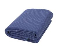Packing Blankets For Moving - Quilted Textile, Blue Protective Cover, High Strength Fabric, Shipping Freight Padding | Home Furniture Protection, Ca Mattresses