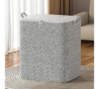 packing boxes for moving house,SpaceWizard Fold & Go - Collapsible Storage Bags with Reinforced Handles, 30L-220L Closet Organizers for Small Apartments, Dorm & Travel Clothes Sorting