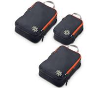 Packing Cubes Travel Organizer- Compression Travel Bags for Luggage (3 Piece Grey Set)