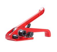 Packing Tensioner Manual Composite Cord Strip PET PP Plastic Strapping Sealer Tool Cutter Hand Belt Tensioners Ease Of Use(RED)