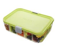 PackIt AMC-FX-LIM Lime Punch Flex Bento Food Storage Container, Plastic