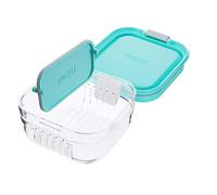 PackIt AMC-MS-MIN Mint Green Mod Snack Bento Food Storage Container, Plastic
