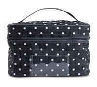 PackIt Freezable Bottle Cooler for Breastmilk and Formula, Polka Dots, Built with EcoFreeze Technology, Collapsible, Reusable, Zip Closure and Top Handle, Fits up to Four, 5 oz Bottles