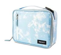 PackIt Freezable Classic Lunch Box, Blue Sky, Built with EcoFreeze Technology, Collapsible, Reusable, Zip Closure With Zip Front Pocket and Buckle Handle, Perfect for School Lunches