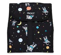 PackIt Freezable Lunch Sack, Spaceman Print, Built with EcoFreeze Technology, Foldable, Reusable, Ideal for Lunches, School Lunches, and Fresh Meals On the Go