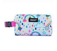 PackIt PKO-SX-RNS Freezable Snack Box, Polyester, Rainbow Sky