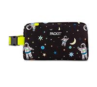 PackIt PKO-SX-SPA Freezable Snack Box, Polyester, Spaceman