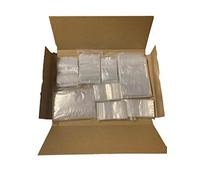 Packitsafe 1000 Mixed Grip Seal Bags Small Sizes Clear Plastic Polythene Resealable Grip Press Seal Lock Packing Packaging Small MIX1000
