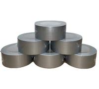Packitsafe 12 x Silver/Grey Duct Tape Gaffa 48mm x 48M Tape, Strong Adhesive Packing Tape.