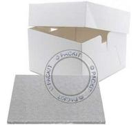 PackitUK Cake Box and Board, 12" inches