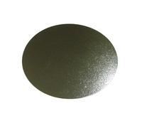 PackitUK Round Silver Cake Board Card, 2 x 9-Inch, 3mm Double Thick