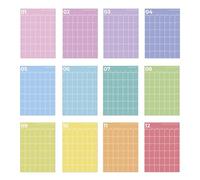 PACKLIST® A3 Monthly Planner - Customisable Days, Ample Space For Notes & Colourful Months. Organise Your Life with Style!