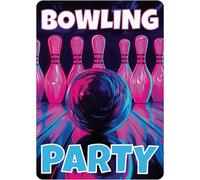 PACKLIST Birthday and Party Invitation Cards - 12 Customizable Cards with Bowling Design for Your Party! With these invitations, every celebration will be a success. Let’s BOWLING!