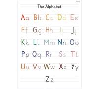 PACKLIST English Alphabet Poster for Kids - Extra Large A1 (84x60cm) ABC Wall Chart | Bright, Fun & Colourful Letters for Easy Learning | Perfect Decor for Classrooms, Nurseries & Playrooms
