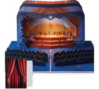 PACKLIST Pop Up Card Theatre - 3D Cultural Experience Gift for Theatre Lovers & Connoisseurs - Original Voucher Card for Birthday, Christmas & Anniversary - Your unforgettable evening is waiting