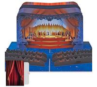 PACKLIST Pop Up Card Theatre - 3D Cultural Experience Gift for Theatre Lovers & Connoisseurs - Original Voucher Card for Birthday, Christmas & Anniversary - Your unforgettable evening is waiting