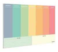 PACKLIST® Weekly Planner - Ideal Task Organizer to Achieve Your Goals and Be More Efficient. Master Your Week and Multiply Your Productivity! | Original Gift | 100% Paper