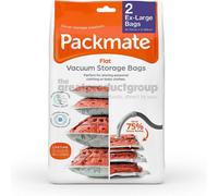 Packmate 2Pc Extra Large Flat Vacuum Storage Bag Sets (70X105Cm)