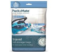 Packmate Ã'® 2 Roll Up Travel Vacuum Space Saver Storage Bags For Holidays, Travelling, Large Suitcases & Backpacks by Pack Mate