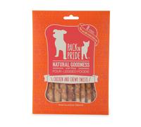 PACK'N PRIDE Dog Treats, 1 Pack*90g Rawhide Dog Chews for Small&Medium