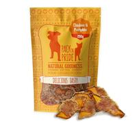PACK'N PRIDE Dog Treats with Pumpkin, 1 Pack*250g Rawhide Free Dog Chews with Chicken Breast Meat, Low-Fat, High in Protein