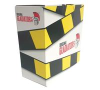 PACKnSELL (1 pack) Gladiator® Barrier Hazard Warning Tape Non Adhesive Black/Yellow 70mm X 500m Rolls Danger Warehouse Social Distancing