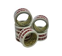 PACKnSELL (2 pack) Stikky® Handle With Care Packaging Parcel Packing Tape Strong 48mm x 66m