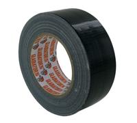 PACKnSELL (6 pack) Gladiator® Black Duct Cloth Waterproof Gaffer Gaffa Tape 48MM X 45M