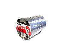 PACKnSELL Duct Tape Ultimate Cloth Tape Black Silver 50mm x 25m, The Ultimate High Strength Waterproof Gaffer and Duct Adhesive Cloth Repair Tape (4, Silver)