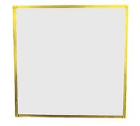 Packool 10 Pack Blank Art Paper Cards for Anime Fan Collection, Artist Signature Boards with Gold Silver Border, Premium Display Cards for Autograph Cosplay Convention Events