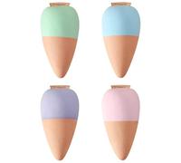 Packool 4 Pcs Ceramic Self Watering Spikes, Slow Release Drip Irrigation Water System for Plants, Automatic Plant Waterer, 3.2 x 5.8 in / 8.2 x 14.8 cm Terracotta Watering Spikes Set
