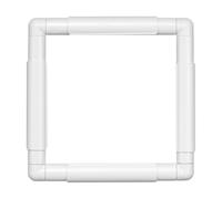 Packool Easy Assembly, Perfect for Embroidery, Quilting, Needlepoint, Silk Painting, Plastic Q Snap Frame for Cross Stitch Square Design